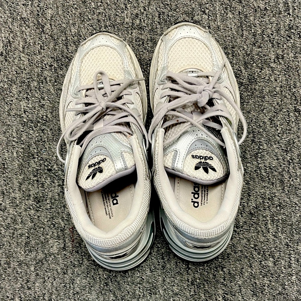 Adidas Gray Silver Sneakers
